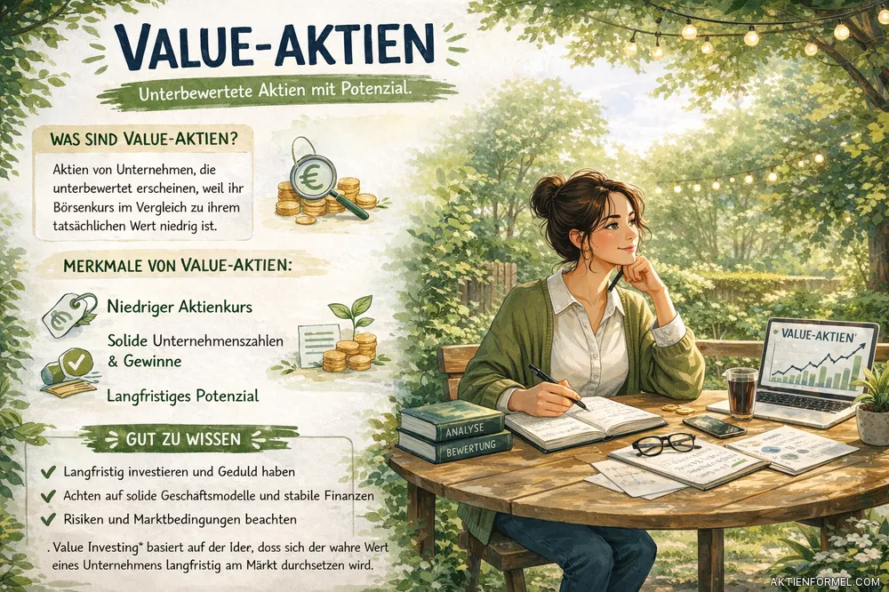 Value Aktien einfach erklärt – unterbewertete Unternehmen erkennen und bewerten